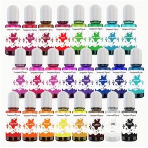 סט 24 פיגמנטים לאפוקסי - נוזל